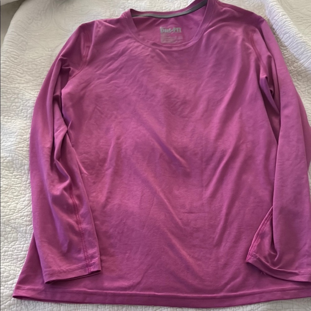 Nike Women's Long Sleeve Tee - Bright Pink